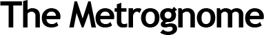 The Metrognome logo