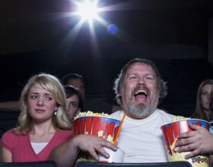 Popcorn at the movies 