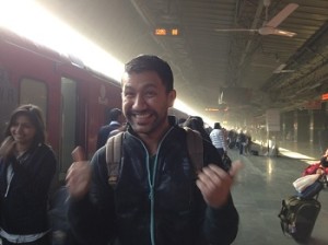 The thrill of arriving at Delhi
