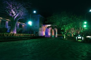 Banquet Hall as seen at night
