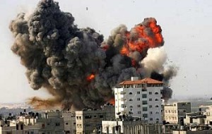 Gaza under attack