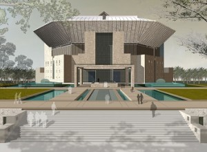 Proposed Drawing of State Convention Centre