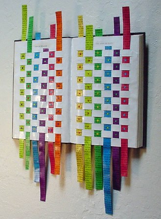 Paper wall hanging