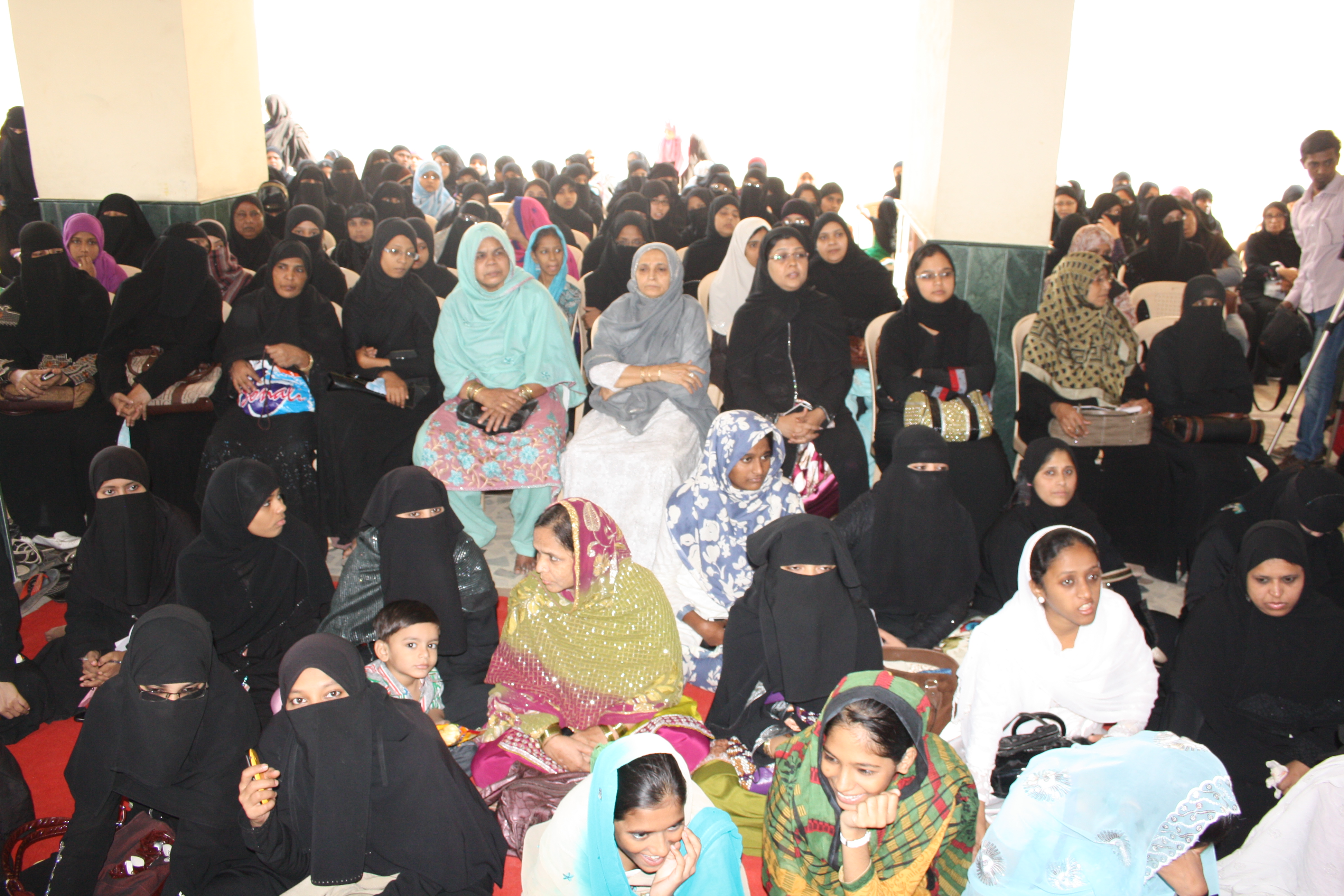 A workshop for Muslim women