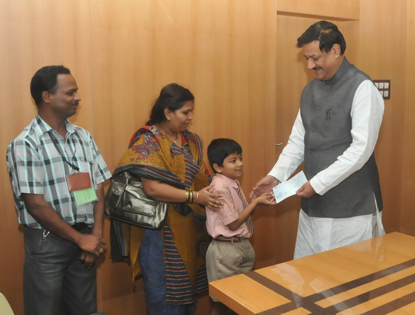 8-year-old donates Rs 5,000 to CM Relief Fund
