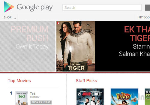 Google starts rental movie service for India