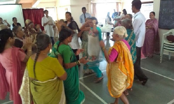 Fun and learning with senior citizens