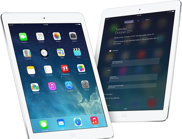 Apple iPad Air and mini Retina launching in India this week