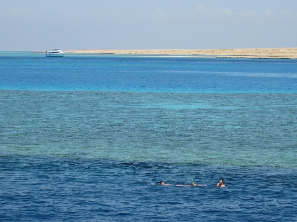 Snorkelling in the middle of nowhere