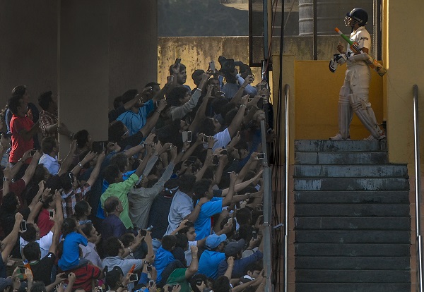 Sachin Test farewell image wins national photo award
